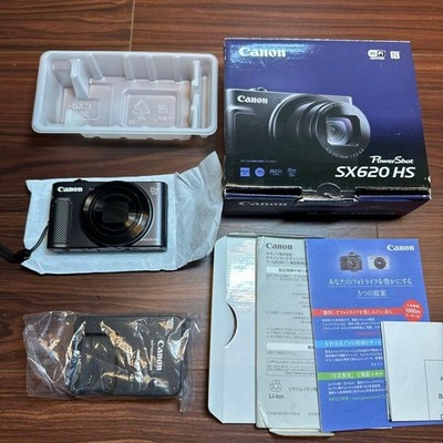 Canon PowerShot SX620 HS 20.2MP Digital Camera - Black for sale