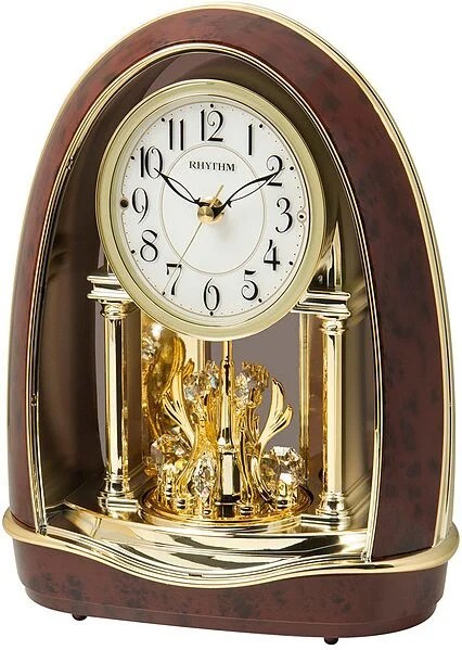 Rhythm 4 RH 796 Sparrow Musical Mantel Clock