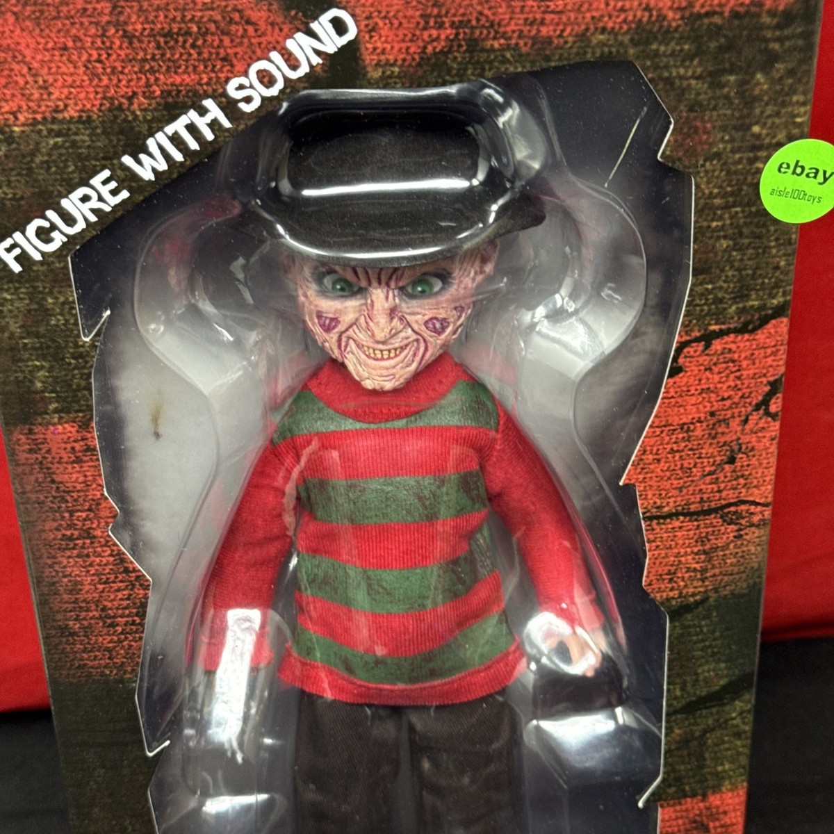 Mezco Living Dead Dolls A Nightmare On Elm Street Talking Freddy