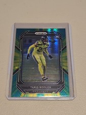 2022 Panini Prizm - Rookies Tariq Woolen #349 Hyper Prizm /175 (RC)