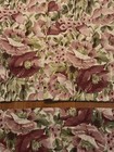 Vint Bark Cloth Barkcloth Fabric Curtain (4)Panels Purple Pink Green (2)Valences — photo 2