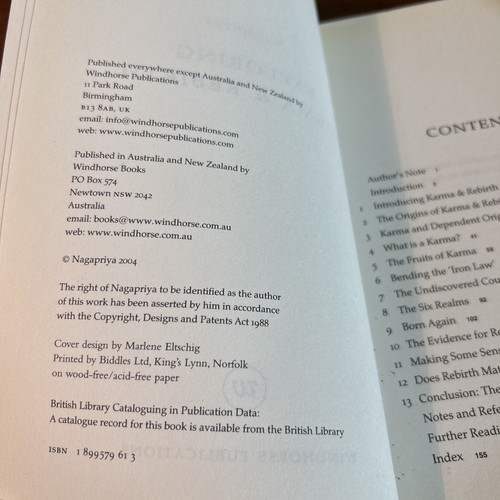Exploring Karma and Rebirth by Nagapriya Paperback (S2.1) - Picture 4 of 10