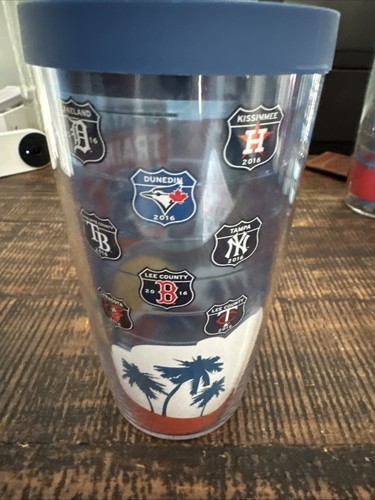 Tervis Tumbler 16 oz Grapefruit Spring Training Ltd Edition Collectors Yr 2016 - Picture 2 of 5