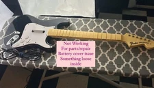 XBOX 360 Rock Band 822152 Harmonix Fender Stratocaster Guitar PARTS or REPAIR