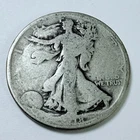 1918 50C Walking Liberty Half Dollar 90% Silver Good Details#4531