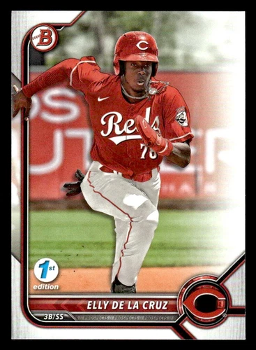 2022 Bowman Draft 1st Edition #BD-80 Elly De La Cruz