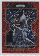 2022 Panini Prizm Tier II Red Donut Circle /99 Willie McCovey #132 HOF 5w0