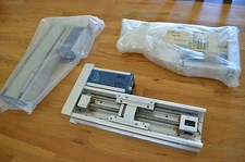 18" IAI THK SR15 Linear Ballscrew Actuators, Servo Motor_Brake_CNC Router Z-Axis