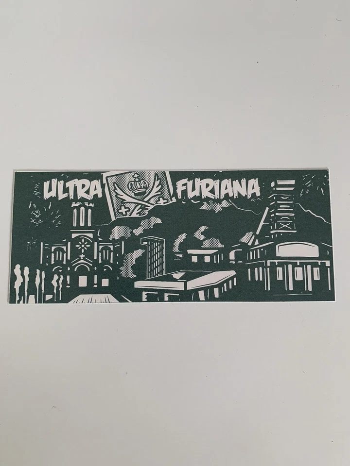 AS Saint Etienne ASSE sticker kop sud Furiana Green Angels autocollant football - Photo 1/1