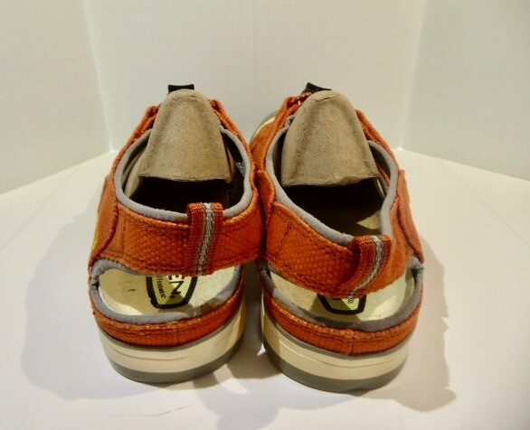 KEEN Coronado sandalo acqua tela vulcanizzata donna 11 arancione ruggine scarpa da trail EXC