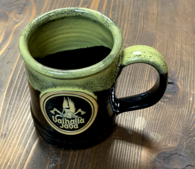 a initial coffee mug But First, Cafecito White Mug main image 1