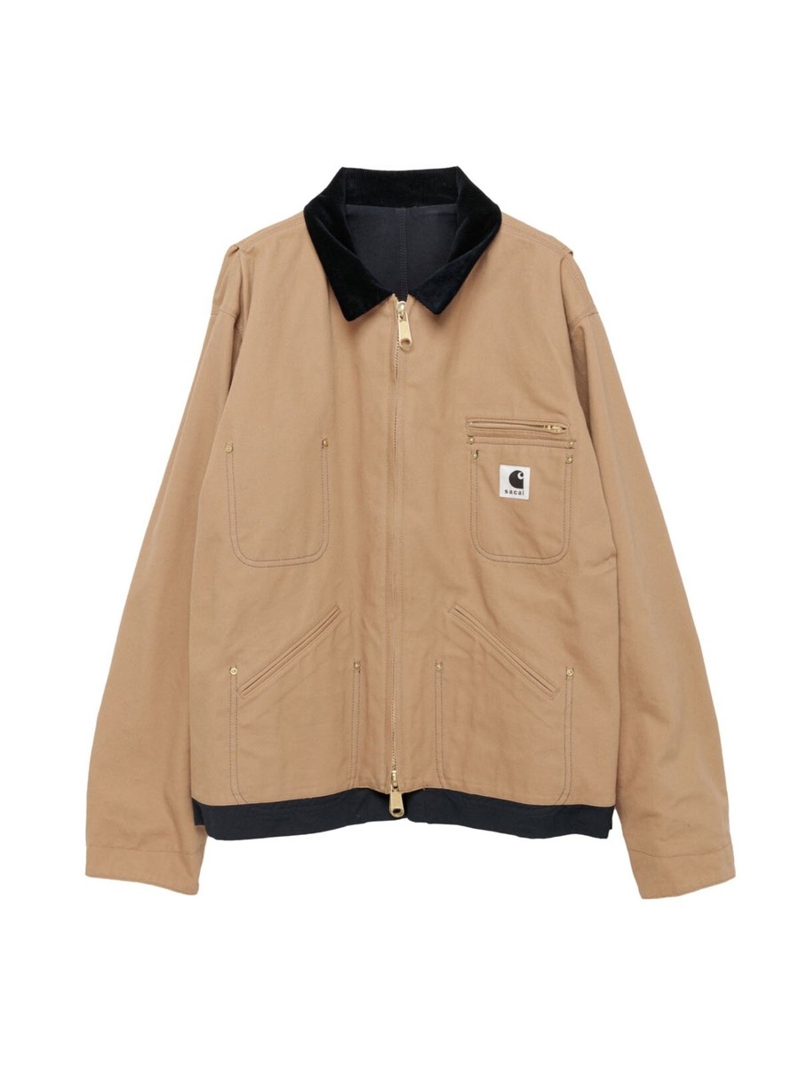 Carhartt WIP x sacai Reversible Duck Jacket 3colors Black Carhartt WIP x sacai Reversible Duck Jacket 3colors Black