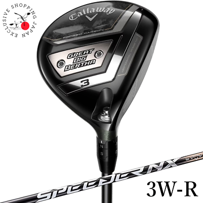 Callaway Great Big Bertha Fairway Wood 3W Speeder NX Graphite