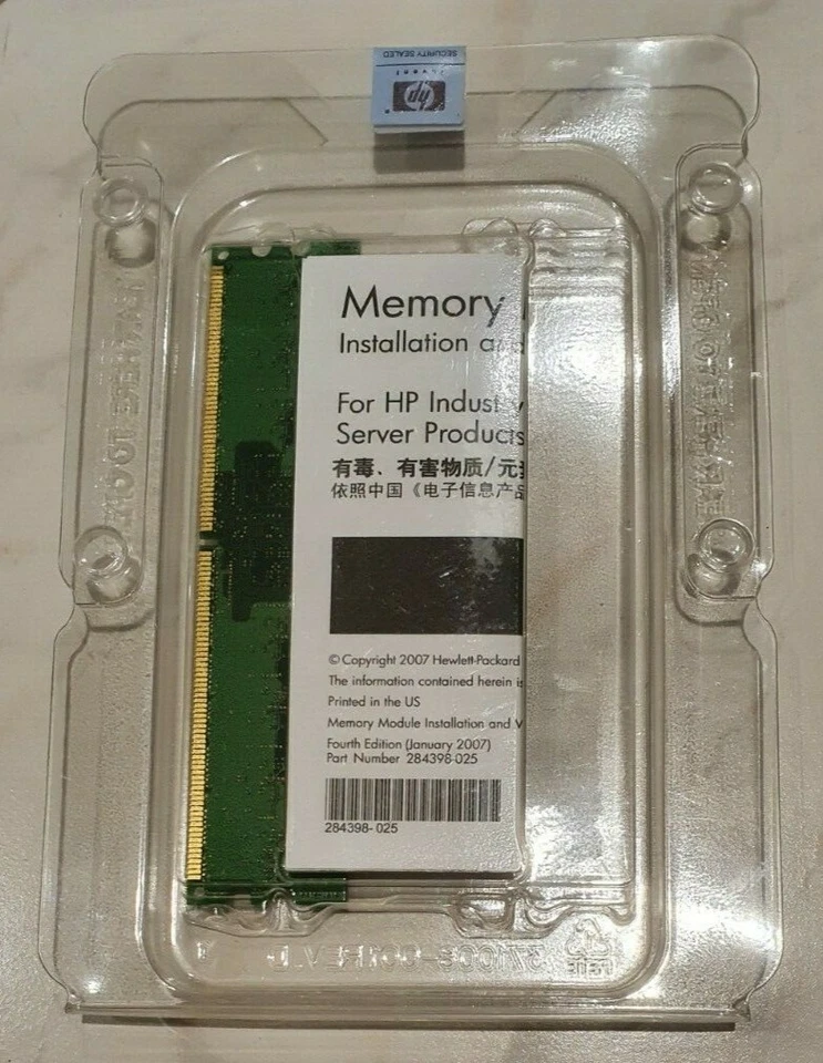 HP 450258-B21 512MB PC2-6400 Server Memory 459931-001, 445165-051 Genuine - Image 2 of 2