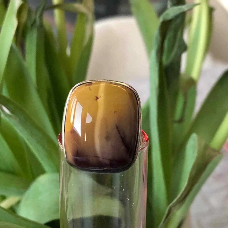 925 Sterling Silver Mookaite Ring - Image 3 of 4