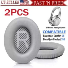 Ear Pads for Bose QuietComfort QC35/QC35 II Headphones Replacement Soft Cushion