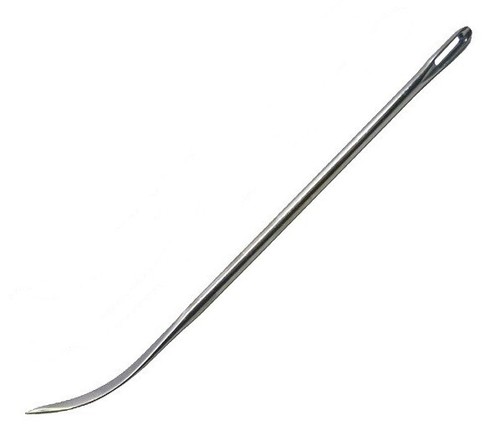 Mattress Repair Needle Strong Large Sewing Needles Repairs Cuts Wear Holes Tears - Picture 3 of 5