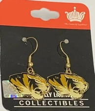Missouri Tigers Earrings Mizzou  NCAA MU