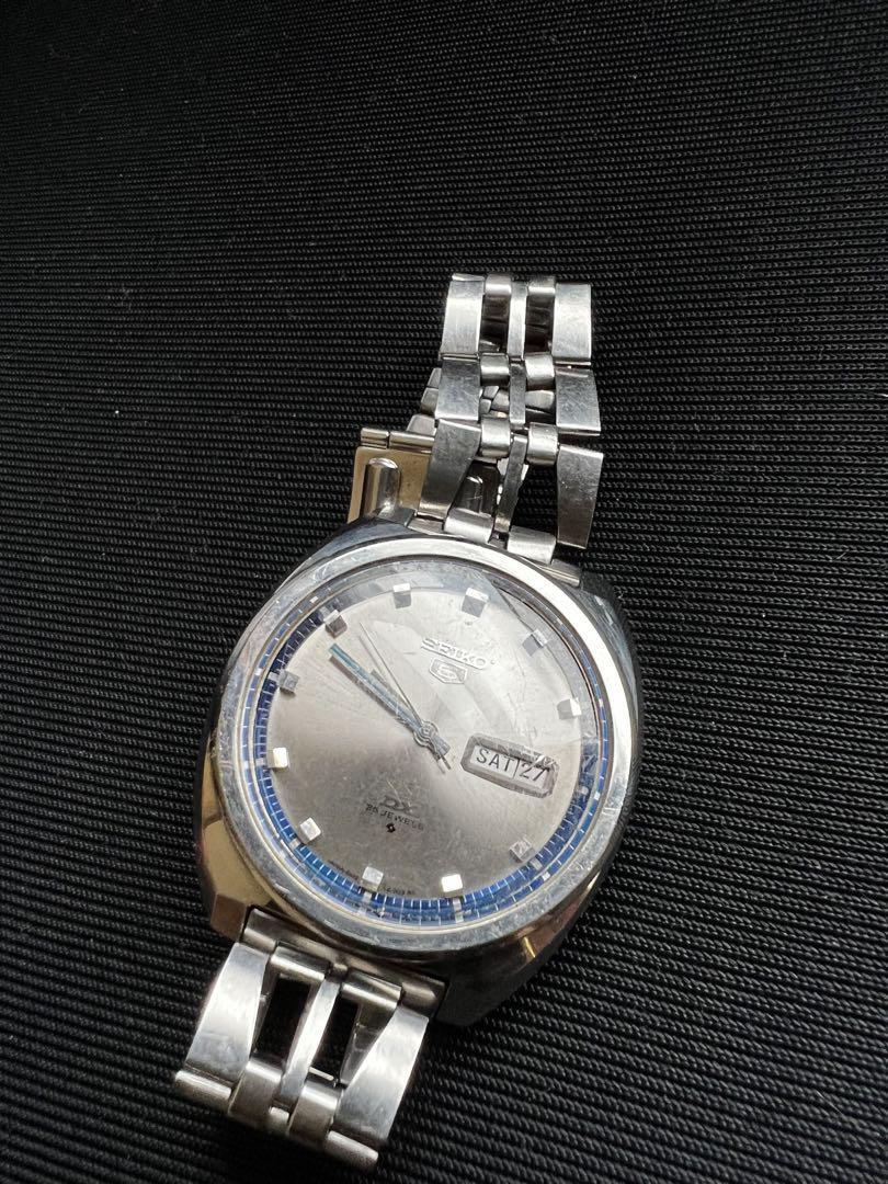 DaethNYC 01726 額付新品 Seiko AUTOMATIC MENS DX 6106 6000 Watch 25 Jewels OCT 1969