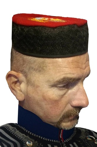 Cappello greco turco Fez guardia reale con pennacchio floscio nero | eBay