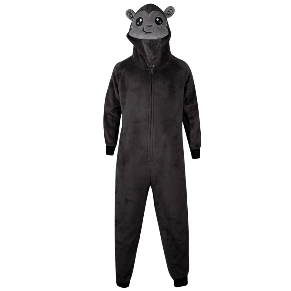 A2Z 4 KIDS Kids Unisex Gorilla Face A2Z Onesie One Piece All in One Animal Theme Jumpsuit