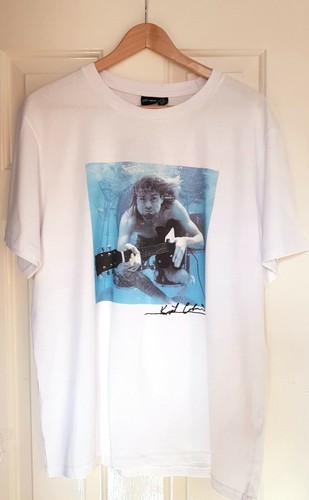 KURT COBAIN para hombre camiseta de algodón de gran tamaño Primark nueva con etiquetas - varias tallas - Imagen 1 de 2