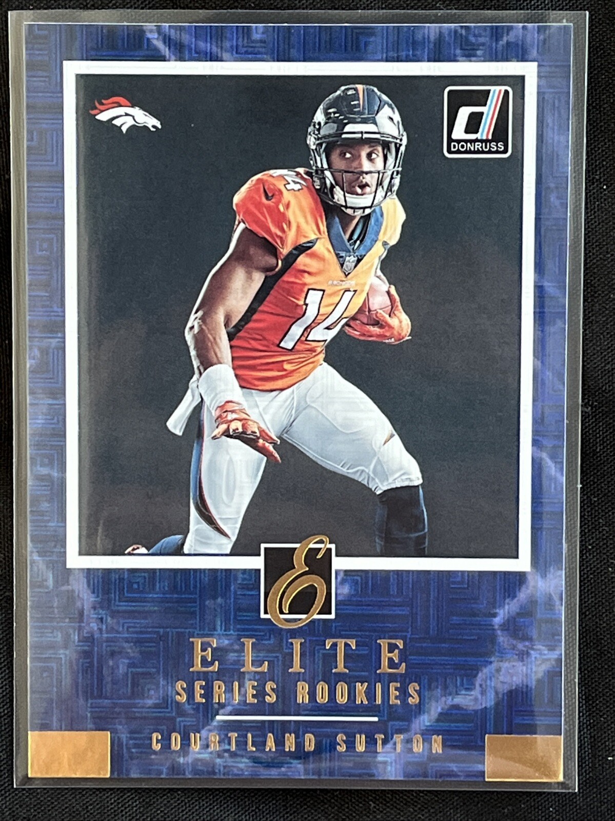2018 Panini Donruss Courtland Sutton The Elite Series Rookies #ESR-12 Broncos