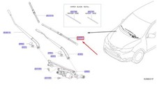 Balais d'essuie-glace Nissan QASHQAI