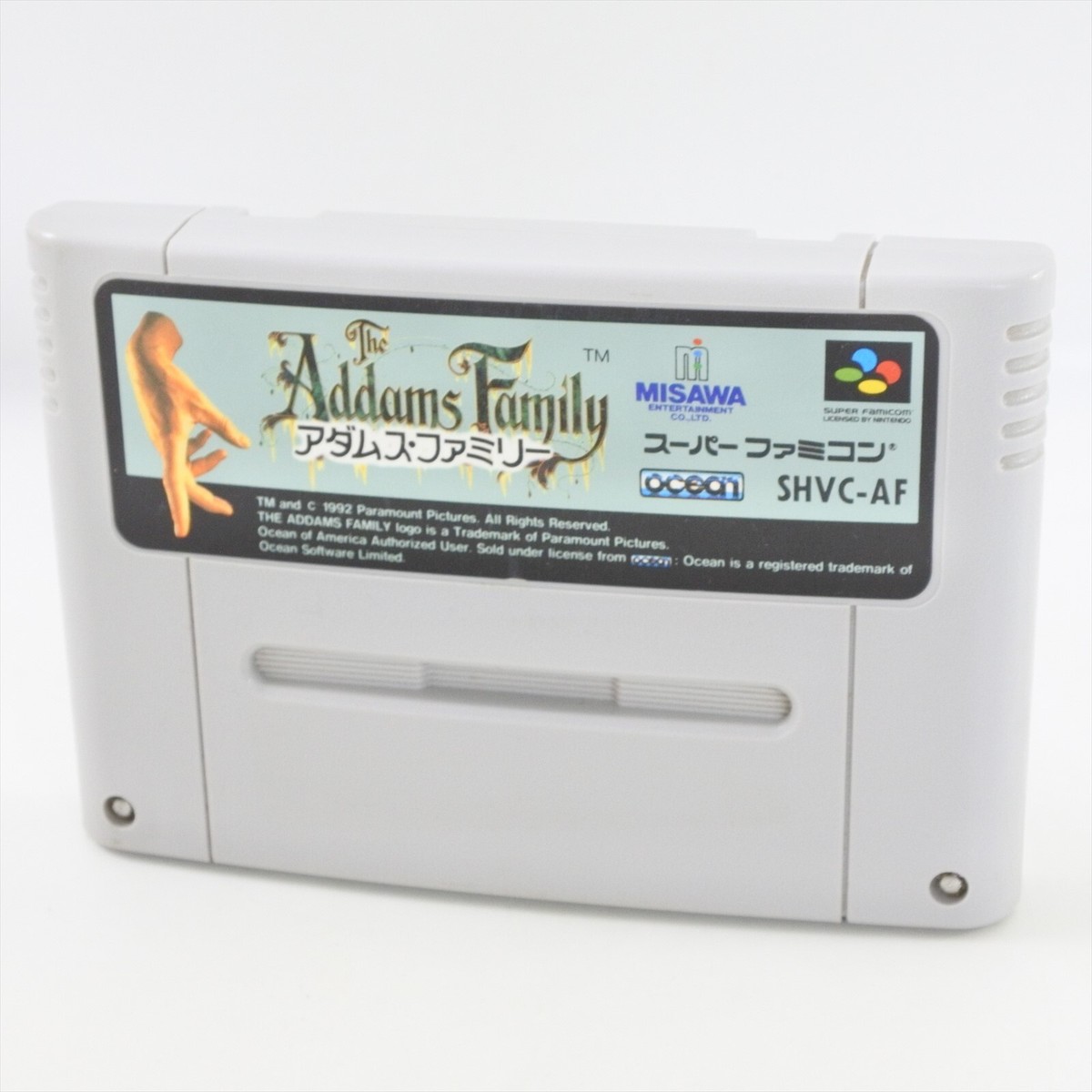 Super Famicom ADDAMS FAMILY Cartridge Only Nintendo 3363 sfc | eBay