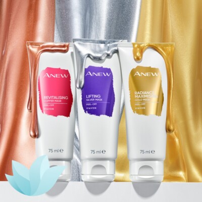 Avon Anew Peel Off Gesichtsmaske, 75 ml | Edelmetalle | Anti-Age 