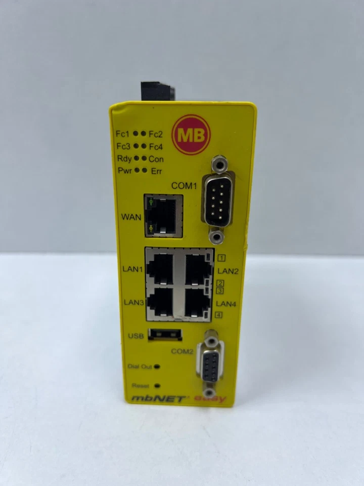 MB Connect Industrie-Router MDH 835 | 1x WAN Schnittstelle, 4x LAN Schnittstelle - Bild 2 von 4