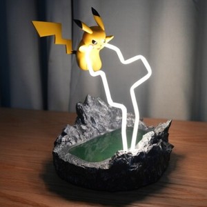 LAMPADA PIKACHU CARICATORE WIRELESS PER SMARTPHONE NFC Regalo originale