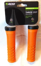 NEW SDG Thrice 31 Lock-On Mountain Bike Grips for XC Trail 136/31mm Orange