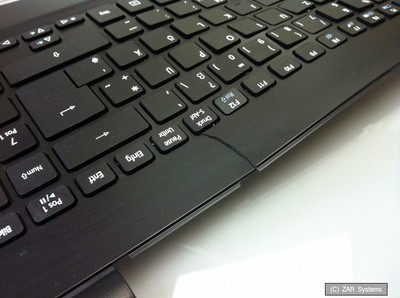 Acer Aspire E15 Ersatzteil: Palmrest mit Tastatur, NEU, leicht beschädigt, LESEN