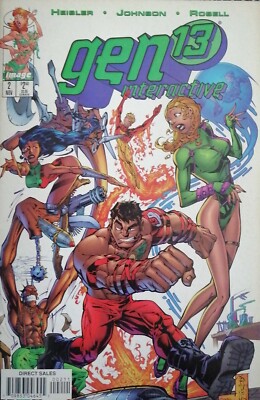 IMAGE COMICS / GEN 13 INTERACTIVE #2  bagged & boarded 