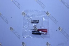 Ecore Cables Banana Connector 1012 Plug Male Gold Plated Red Black Speaker