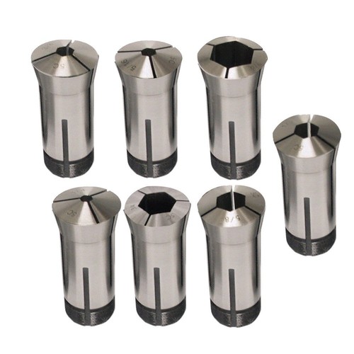 5C Hex /Square/ Round Collet 5C Emergency Collet and 5C Collet Stop New - Picture 11 of 13