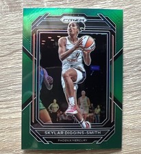2023 Panini WNBA Prizm Skylar Diggins-Smith Green Holo Prizm #130 Mercury