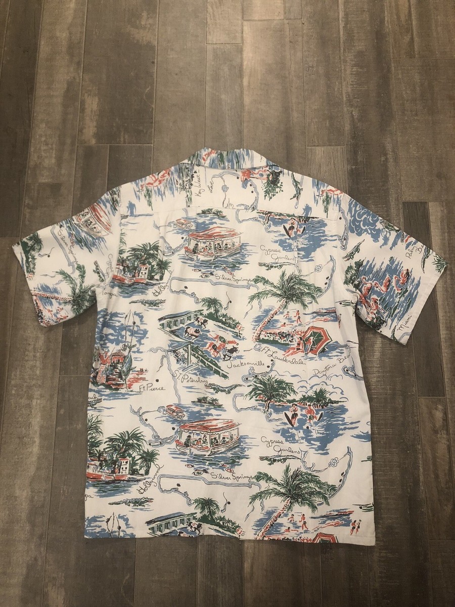 Visvim Duke Sunshine State Camp Collar Shirt Size Small / 2 Visvim Duke Sunshine State Camp Collar Shirt Size Small / 2