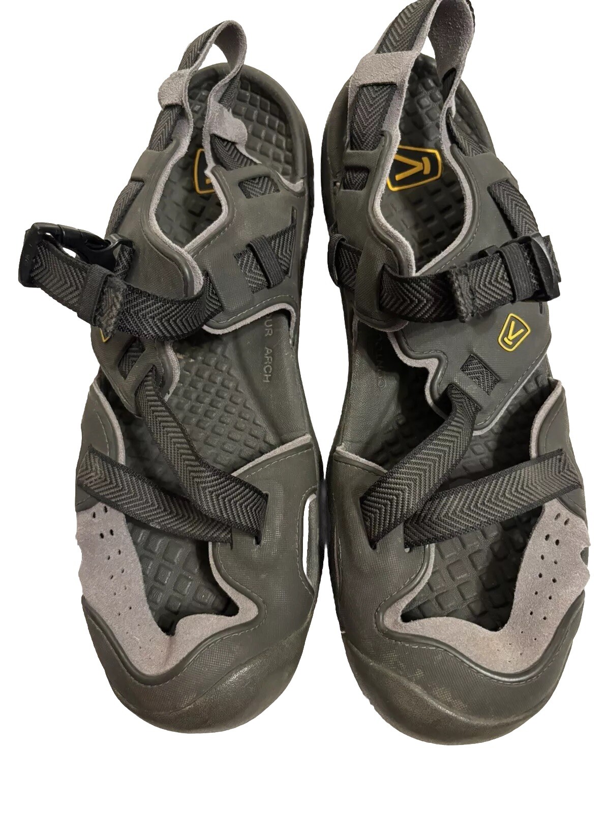 Scarpe sandali da trekking trail KEEN Zambesi taglia 13 cinturino regolabile 1012613