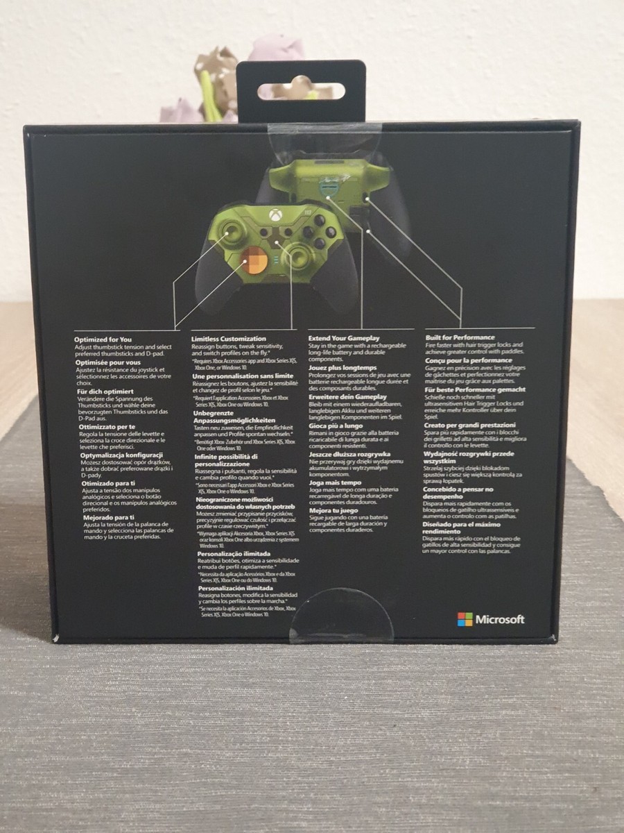 Microsoft Xbox Elite Series 2 Halo Infinite Limited Edition Microsoft Xbox Elite Series 2 Halo Infinite Limited Edition