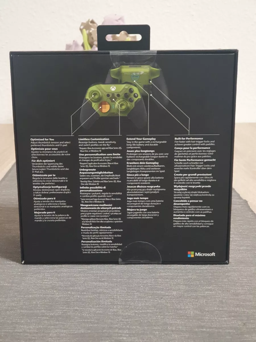 Microsoft Xbox Series X Elite Series 2 Controller (Halo Infinite Editi –  J&L Video Games New York City