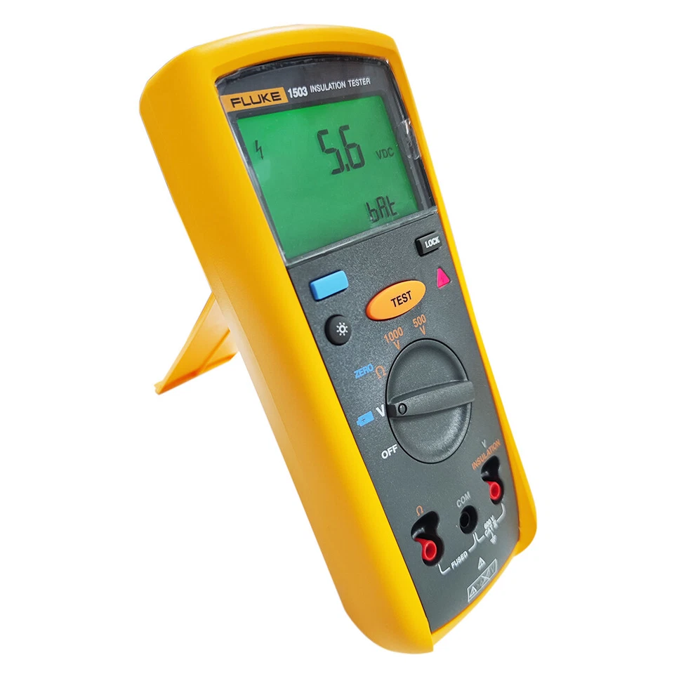 Fluke 1503 Digital Insulation Resistance Meter Megger 2000 M? Backlight CAT IV - image 3 of 4