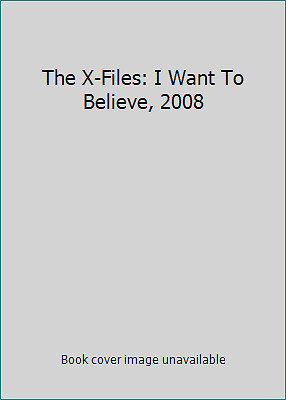 The X Files I Want To Believe 2008 Ebay