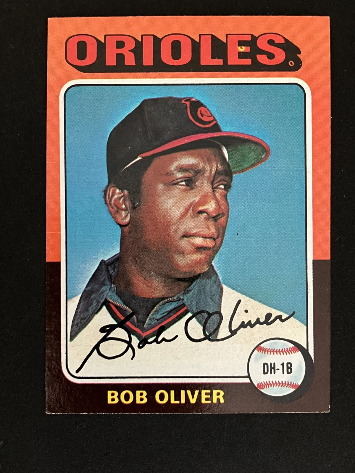 1975 TOPPS MINI HI-GRADE SET BREAK - BOB OLIVER - CARD #657 - ORIOLES -  NM-MT