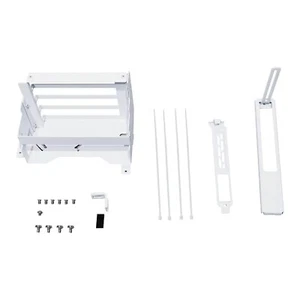Lian-Li O11D EVO XL Upright GPU ports Kit Bracket White graphics cards