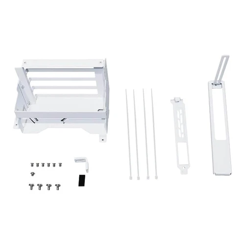 Lian-Li O11D EVO XL Upright GPU ports Kit Bracket White graphics cards