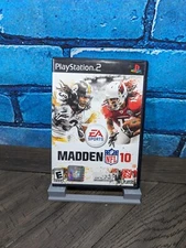Madden NFL 10 (Sony PlayStation 2 PS2, 2009) Game, Case, and Instruction Manual