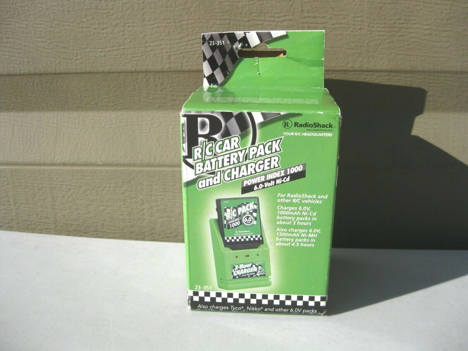 radio shack rc car battery pack and charger