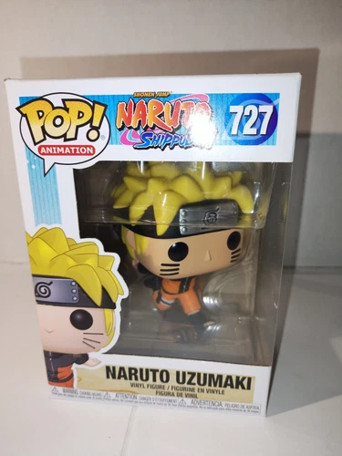 Funko Pop Naruto Uzumaki (Running) #727 Metallic unopened